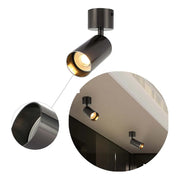 Plano cerrado del Downlight Superficie GU10 Rotativo-172-030282
