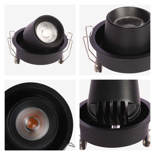 Detalles del Downlight LED Empotrado de Gimbal Ajustable Sentinel-143-03410