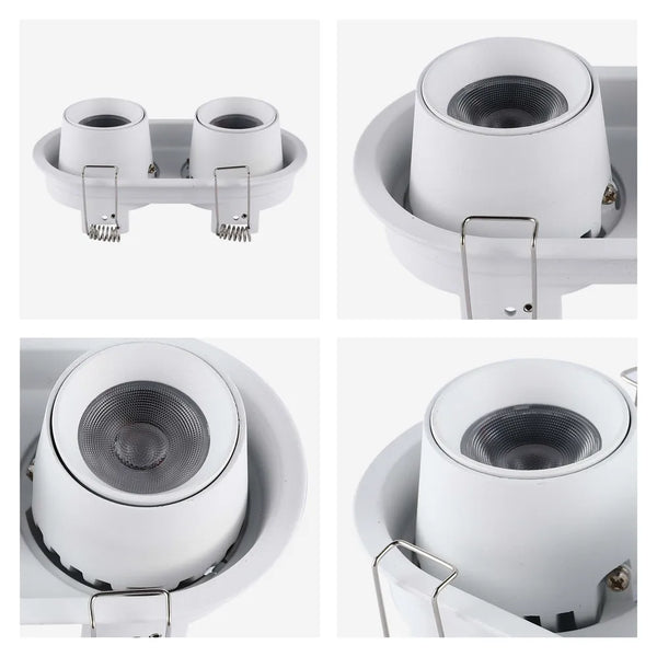 Detalles del Downlight LED Empotrado con Cardán Ajustable Sentinel-143-03414
