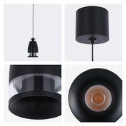 Detalles del Downlight Colgante LED Sentinel con Difusor de Anillo de Policarbonato 7W Luz Cálida-150-19080