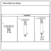 Downlight empotrado con textura en espiral - GU10, regulable, aluminio