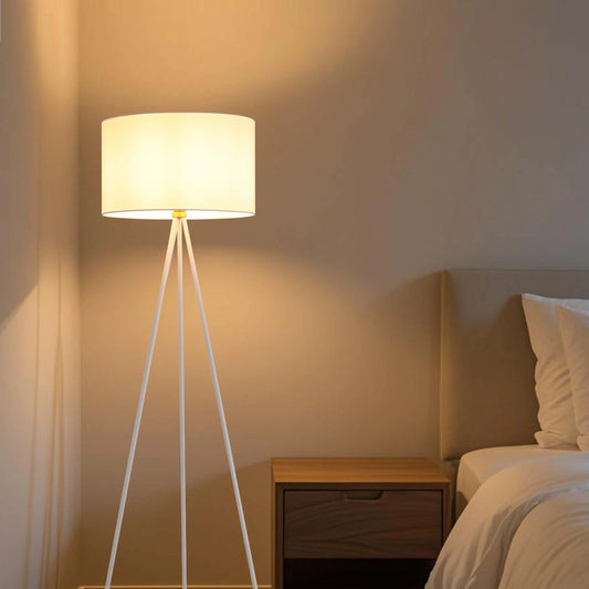 Lámpara de pie trípode – Casquillo E27, 1590 mm de altura, regulable