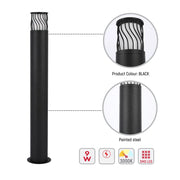 Detalles de la Luz de Bolardo LED de Camino Twilight Wave-257-03062
