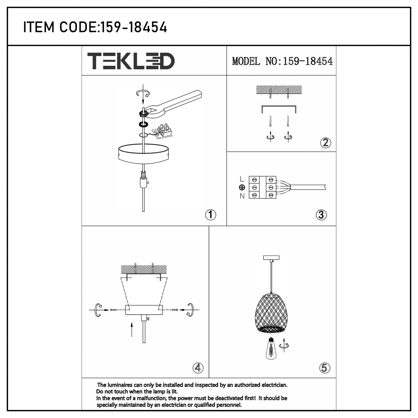 Colección de lámparas colgantes tejidas - Cuerda, bambú y madera